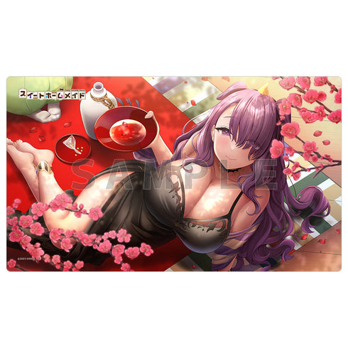 『スイートホームメイド』ラバーマット(ナシュワ・有楽・モンデリーズ/福豆飛び交う節分祭)